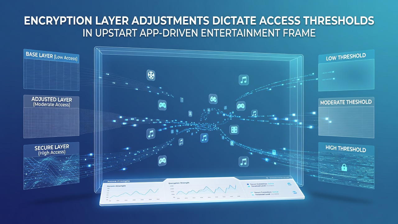 Illustration of access threshold changes following encryption layer updates in app frameworks