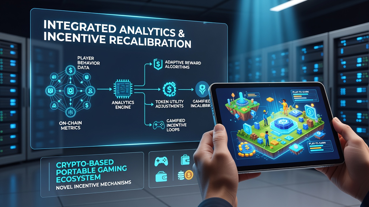 Integrated analytics dashboards displaying real-time data flows in crypto gaming platforms